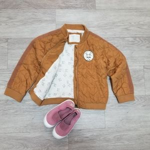 Rylee & Cru Quilted Bomber Jacket (Unisex)